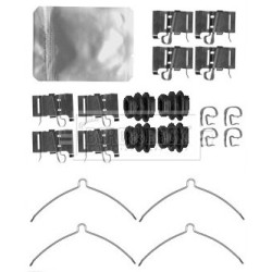 Brake Disc Pad Accessory Kit BORG & BECK BBK1553 for JEEP