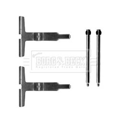 Brake Disc Pad Accessory Kit BORG & BECK BBK1558 for MERCEDES
