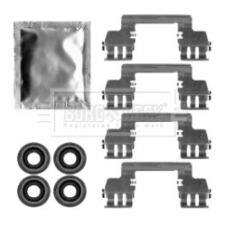 Brake Disc Pad Accessory Kit BORG & BECK BBK1567 for CHRYSLER 300C