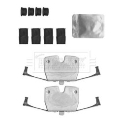 Brake Disc Pad Accessory Kit BORG & BECK BBK1568 for BMW