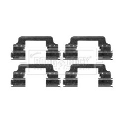 Brake Disc Pad Accessory Kit BORG & BECK BBK1573 for MERCEDES