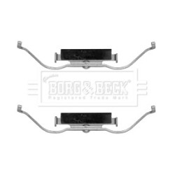 Brake Disc Pad Accessory Kit BORG & BECK BBK1586 for VW TRANSPORTER