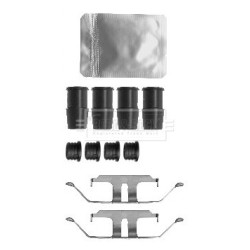 Brake Disc Pad Accessory Kit BORG & BECK BBK1587 for BMW