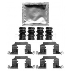 Brake Disc Pad Accessory Kit BORG & BECK BBK1608 for RENAULT GRAND
