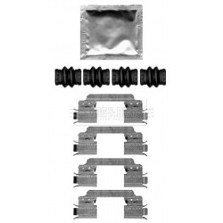 Brake Disc Pad Accessory Kit BORG & BECK BBK1609 for MERCEDES SL