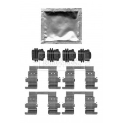 Brake Disc Pad Accessory Kit BORG & BECK BBK1612 for VAUXHALL