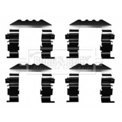 Brake Disc Pad Accessory Kit BORG & BECK BBK1620 for KIA OPTIMA