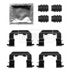 Brake Disc Pad Accessory Kit BORG & BECK BBK1621 for KIA CARENS