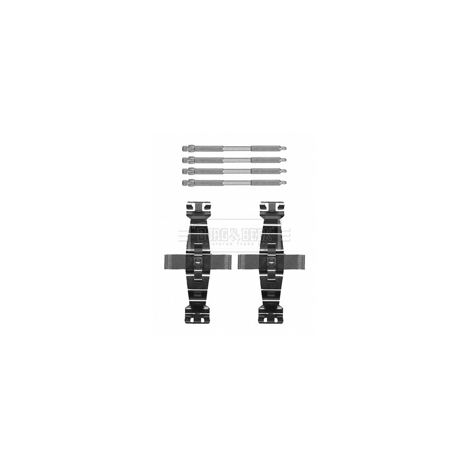 Brake Disc Pad Accessory Kit BORG & BECK BBK1624 for AUDI &more..