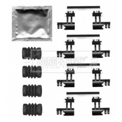 Brake Disc Pad Accessory Kit BORG & BECK BBK1631 for MAZDA 3