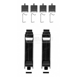 Brake Disc Pad Accessory Kit BORG & BECK BBK1632 for AUDI