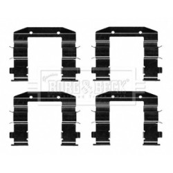Brake Disc Pad Accessory Kit BORG & BECK BBK1639 for HYUNDAI i40