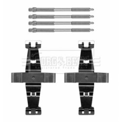 Brake Disc Pad Accessory Kit BORG & BECK BBK1643 for MERCEDES