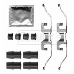 Brake Disc Pad Accessory Kit BORG & BECK BBK1644 for FORD