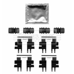 Brake Disc Pad Accessory Kit BORG & BECK BBK1645 for MAZDA CX-5