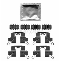 Brake Disc Pad Accessory Kit BORG & BECK BBK1647 for MAZDA