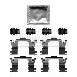 Brake Disc Pad Accessory Kit BORG & BECK BBK1658 for RENAULT
