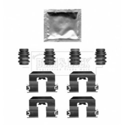 Brake Disc Pad Accessory Kit BORG & BECK BBK1661 for HYUNDAI i40