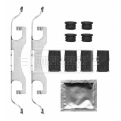 Brake Disc Pad Accessory Kit BORG & BECK BBK1668 for FORD