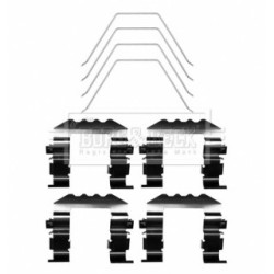 Brake Disc Pad Accessory Kit BORG & BECK BBK1670