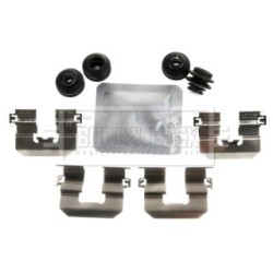 Brake Disc Pad Accessory Kit BORG & BECK BBK1677 for MINI MINI