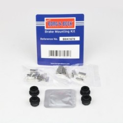 Brake Disc Pad Accessory Kit BORG & BECK BBK1678 for CITROEN