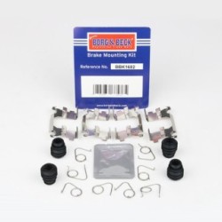 Brake Disc Pad Accessory Kit BORG & BECK BBK1682 for SUZUKI