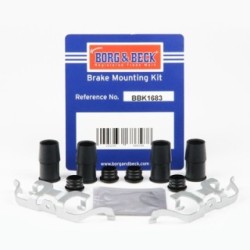 Brake Disc Pad Accessory Kit BORG & BECK BBK1683 for MERCEDES