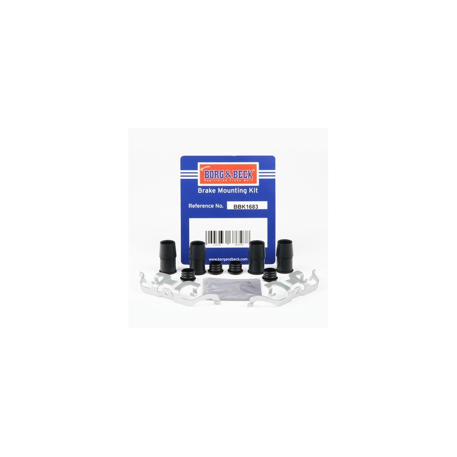 Brake Disc Pad Accessory Kit BORG & BECK BBK1683 for MERCEDES