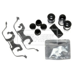 Brake Disc Pad Accessory Kit BORG & BECK BBK1683 for MERCEDES