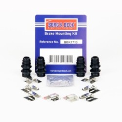 Brake Disc Pad Accessory Kit BORG & BECK BBK1713 for MAN