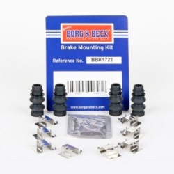 Brake Disc Pad Accessory Kit BORG & BECK BBK1722 for DS &more..