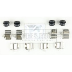 Brake Disc Pad Accessory Kit BORG & BECK BBK1736 for CUPRA