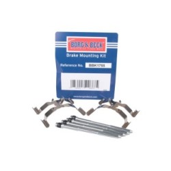 Brake Disc Pad Accessory Kit BORG & BECK BBK1755 for JAGUAR &more..