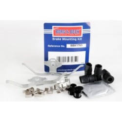 Brake Disc Pad Accessory Kit BORG & BECK BBK1763 for AUDI A3