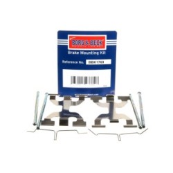 Brake Disc Pad Accessory Kit BORG & BECK BBK1769 for MERCEDES