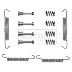Brake Shoe Accessory Kit BORG & BECK BBK6007 for BMW