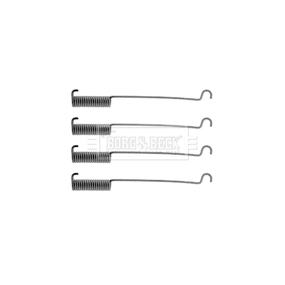 Brake Shoe Accessory Kit BORG & BECK BBK6094 for AUSTIN