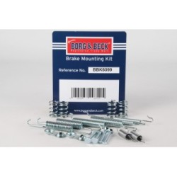 Brake Shoe Accessory Kit BORG & BECK BBK6099 for AUDI