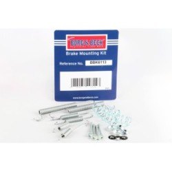 Brake Shoe Accessory Kit BORG & BECK BBK6113 for BEDFORD