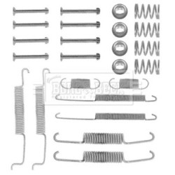 Brake Shoe Accessory Kit BORG & BECK BBK6121 for AUDI