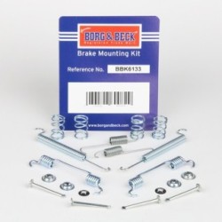 Brake Shoe Accessory Kit BORG & BECK BBK6133 for VAUXHALL