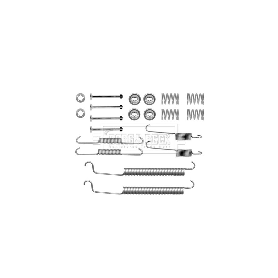 Brake Shoe Accessory Kit BORG & BECK BBK6144 for CITROEN &more..