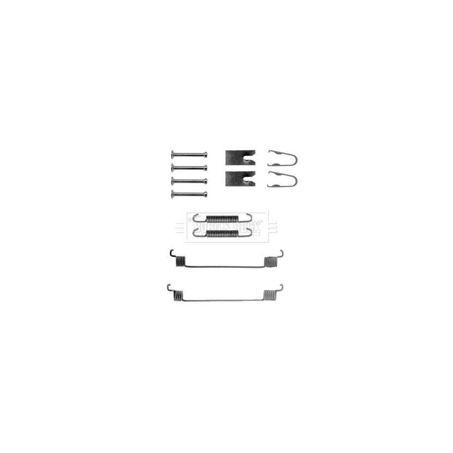 Brake Shoe Accessory Kit BORG & BECK BBK6147 for FORD