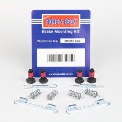 Brake Shoe Accessory Kit BORG & BECK BBK6150 for MERCEDES