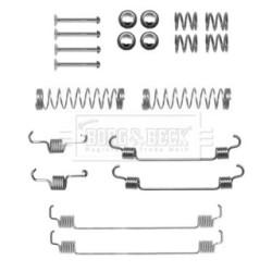 Brake Shoe Accessory Kit BORG & BECK BBK6166 for CITROEN