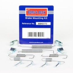 Brake Shoe Accessory Kit BORG & BECK BBK6173 for CITROEN OE 4308.63