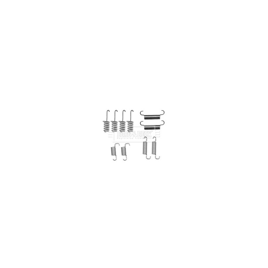 Brake Shoe Accessory Kit BORG & BECK BBK6178 for MERCEDES
