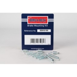 Brake Shoe Accessory Kit BORG & BECK BBK6186 for MERCEDES
