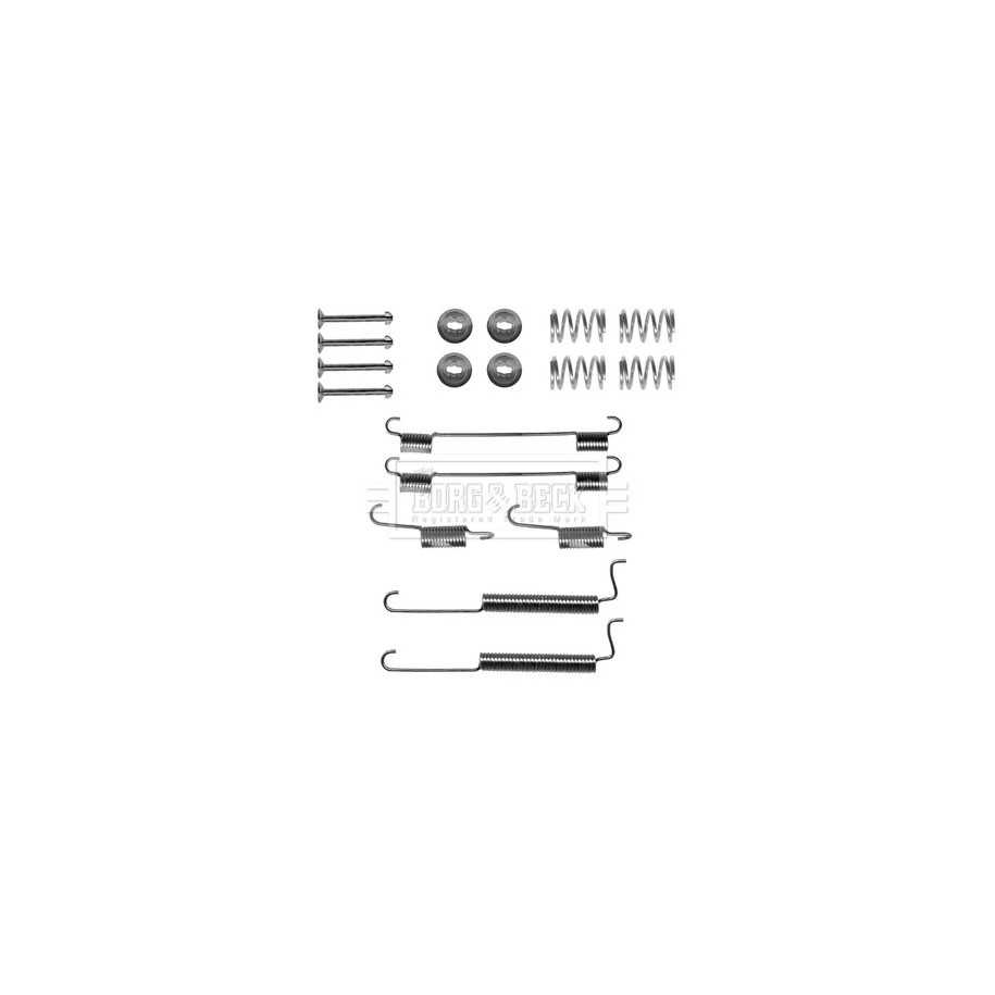 Brake Shoe Accessory Kit BORG & BECK BBK6198 for CHEVROLET &more..